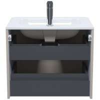 Тумба с раковиной Iddis Edifice EDI60C0i95K, 60 см, подвесная, капучино