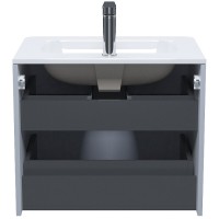 Тумба с раковиной Iddis Edifice EDI60L0i95K, 60 см, подвесная, светло-серый