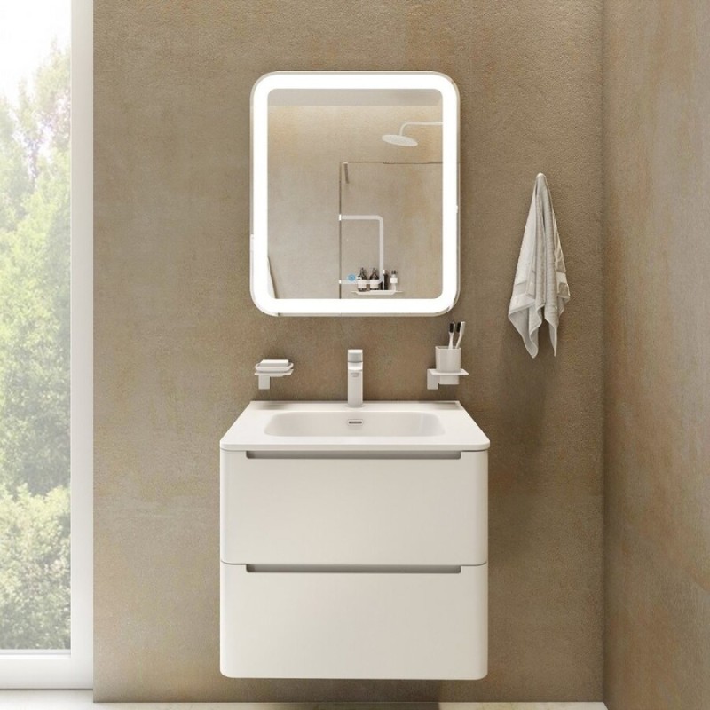 Тумба под раковину Iddis Edifice 60 см подвесная, белый, EDI60W0i95