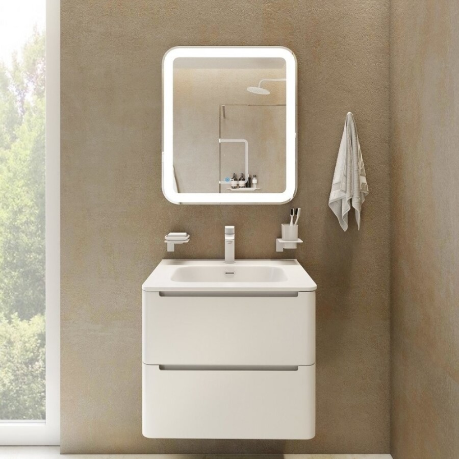 Тумба под раковину Iddis Edifice 60 см подвесная, белый, EDI60W0i95
