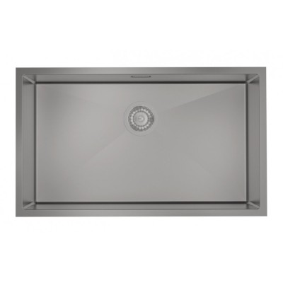 Мойка кухонная Iddis Edifice EDI74G0i77 74 см, 1 чаша, графит