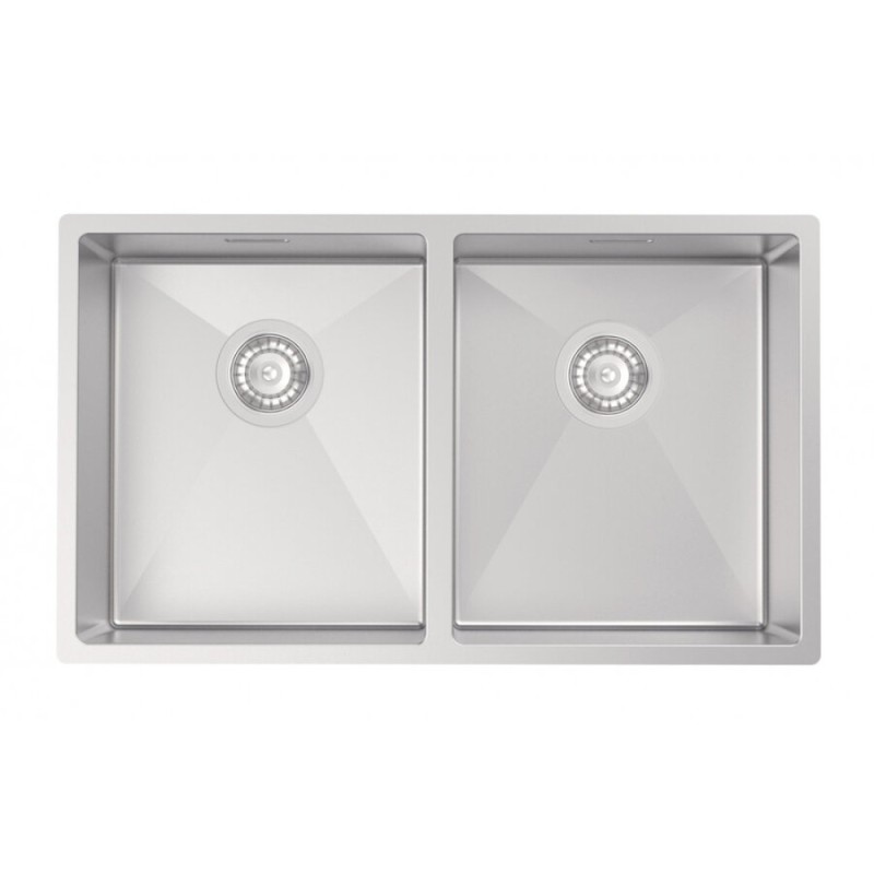 Мойка кухонная Iddis Edifice EDI75S2i77 74.5 см, 2 чаши, сатин