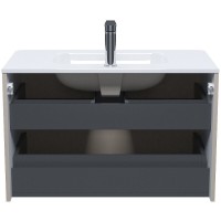 Тумба с раковиной Iddis Edifice EDI80C0i95K, 80 см, подвесная, капучино