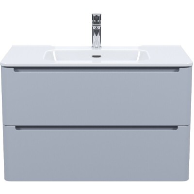 Тумба с раковиной Iddis Edifice EDI80L0i95K, 80 см, подвесная, светло-серый