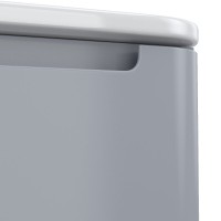Тумба с раковиной Iddis Edifice EDI80L0i95K, 80 см, подвесная, светло-серый