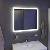 Тумба под раковину Iddis Edifice 80 см подвесная, 2 ящика, белый, EDI80WFi95