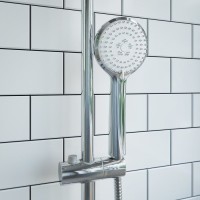 Смеситель Iddis Edifice EDISB3Fi06 с верхнем душем, хром