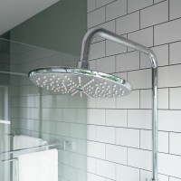Смеситель Iddis Edifice EDISB3Fi06 с верхнем душем, хром