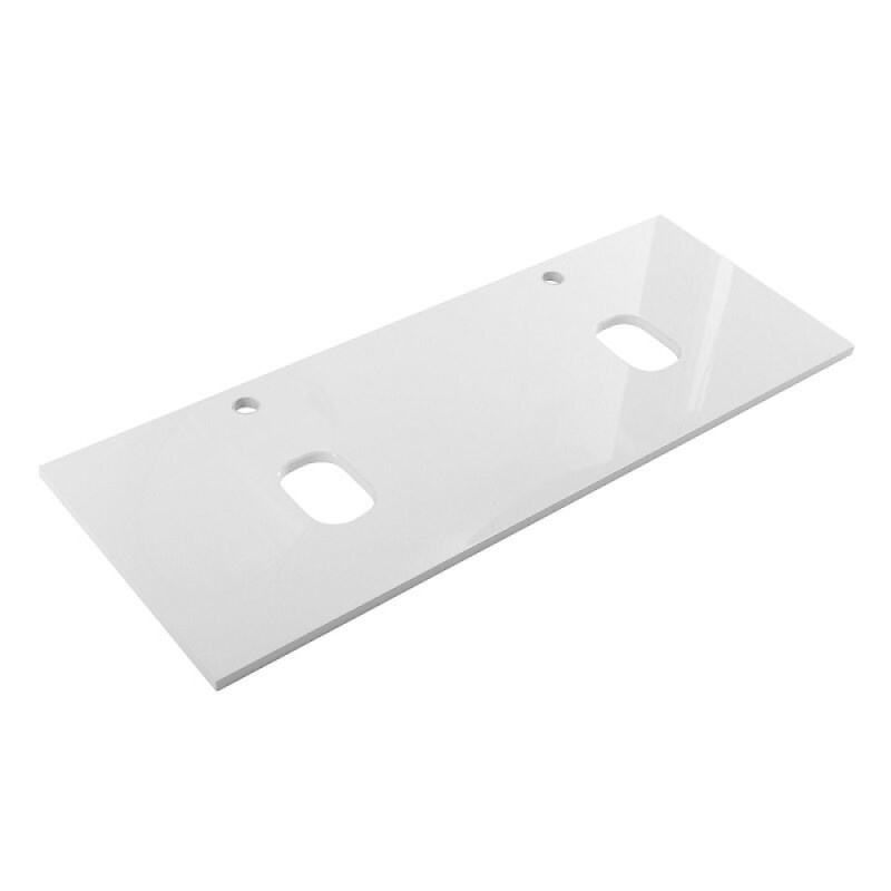 Столешница BelBagno 120 см, МДФ, цвет Bianco Lucido, EK-120-2-BL