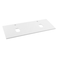 Столешница BelBagno 120 см, МДФ, цвет Bianco Opaco, EK-120-2-BO