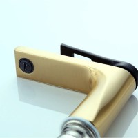 Смеситель для раковины Bronze de Luxe Element EL02GB, матовое золото/черный матовый