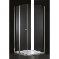 Душевая дверь Cezares Elena-W-40/40-C-Cr, 80 см, стекло прозрачное, профиль хром