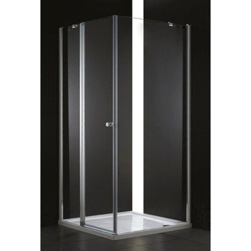 Душевая дверь Cezares Elena-W-40/40-C-Cr, 80 см, стекло прозрачное, профиль хром