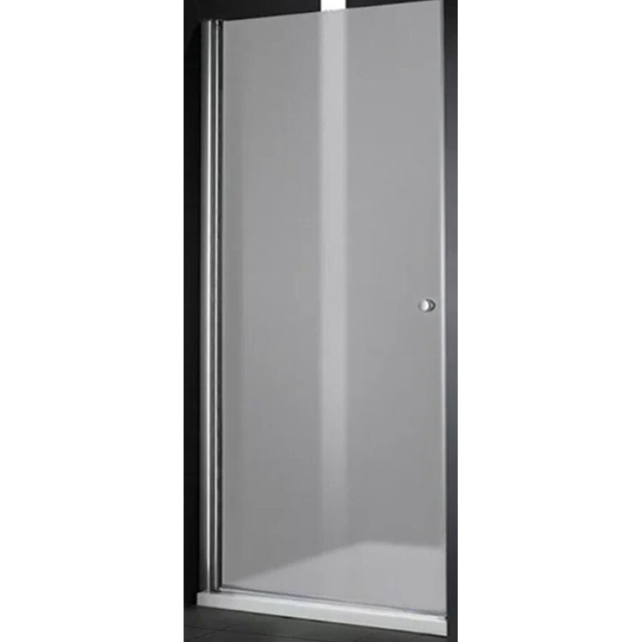 Душевая дверь Cezares Elena-W-90-P-Cr-L, 90 см, стекло Punto, профиль хром