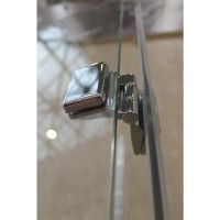 Душевая дверь Cezares Elena 120 см, стекло прозрачное, профиль хром, ELENA-W-BS-13-30+45/45-C-Cr