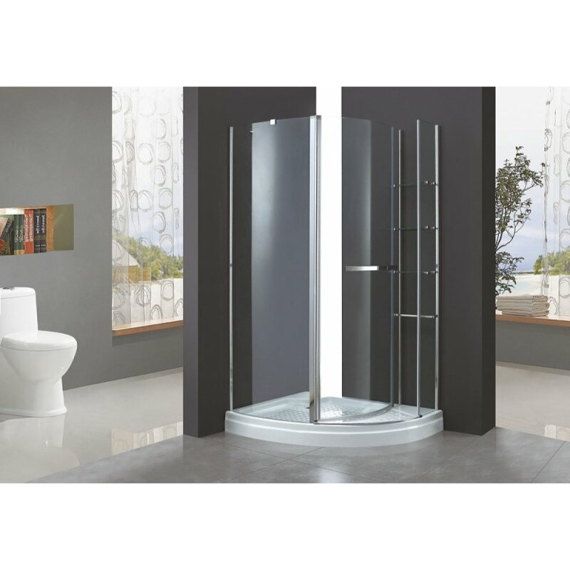 Душевой уголок Cezares Elena-W-RH-1-120/90-C-Cr-R, 120 x 90 см, стекло прозрачное, профиль хром