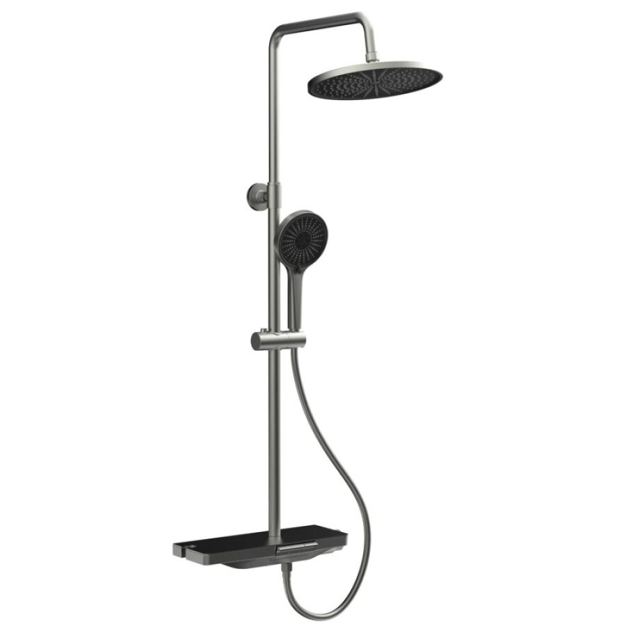 Душевая система Veconi Enna, EN-200-GR-C4, графит
