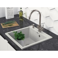 Смеситель Paulmark Essen Es213211-BS для кухонной мойки, с подключением к фильтру, брашированная сталь