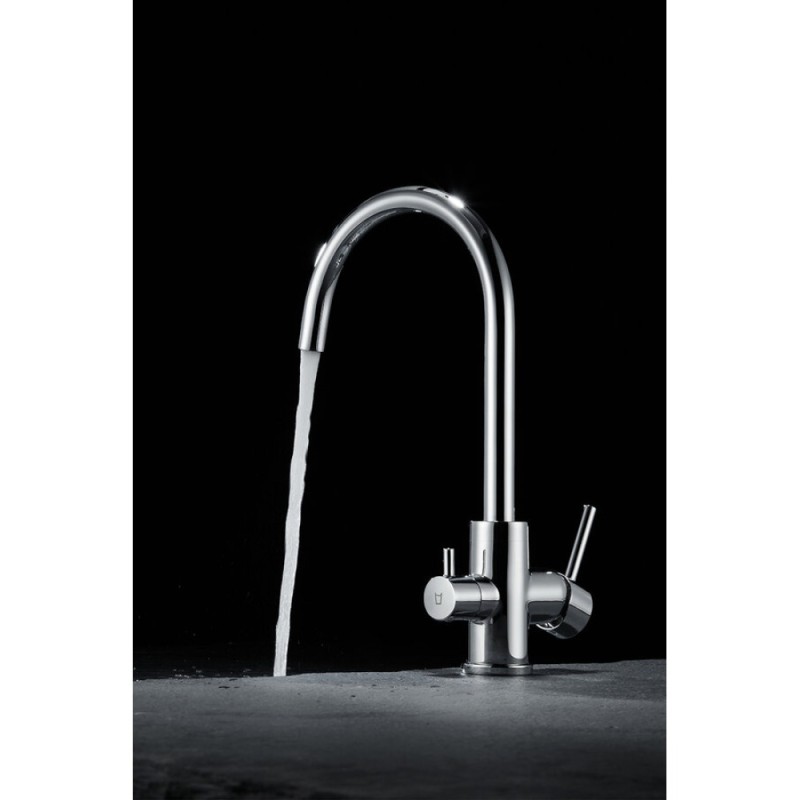 Смеситель Paulmark Essen Es213211-CR для кухонной мойки, с подключением к фильтру, хром