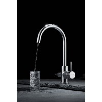 Смеситель Paulmark Essen Es213211-CR для кухонной мойки, с подключением к фильтру, хром