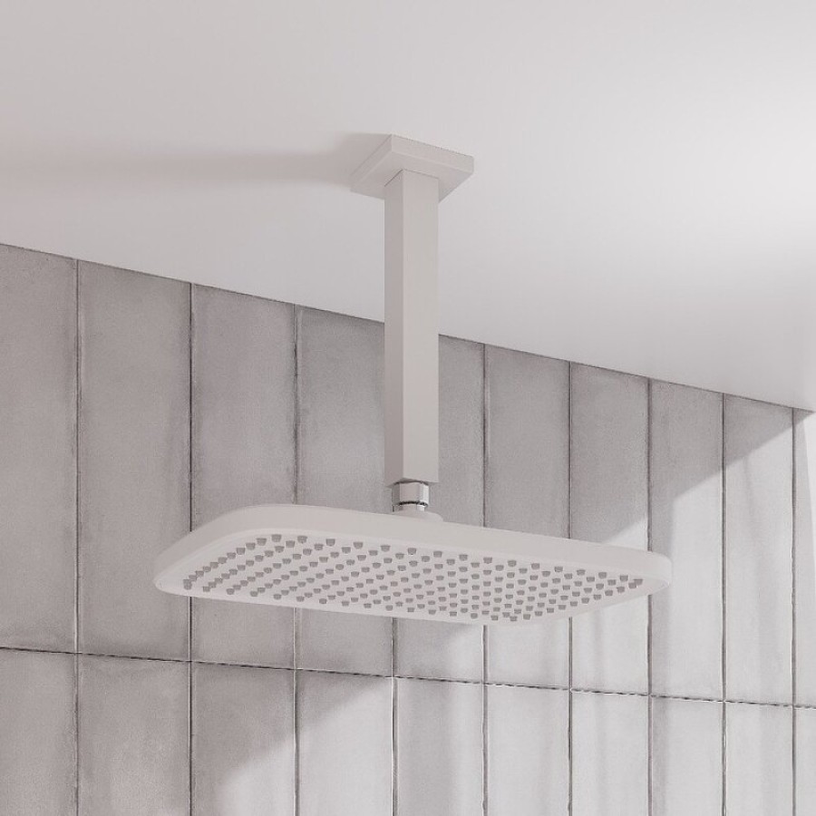Верхний душ Iddis Esper ESP25WSi64, 30 х 20 см, цвет белый матовый