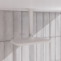 Верхний душ Iddis Esper ESP25WSi64, 30 х 20 см, цвет белый матовый