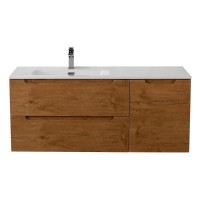Тумба под раковину BelBagno Etna-1200-2C-1A-SO-RN-L, 120 см, подвесная, Rovere Nature, левая