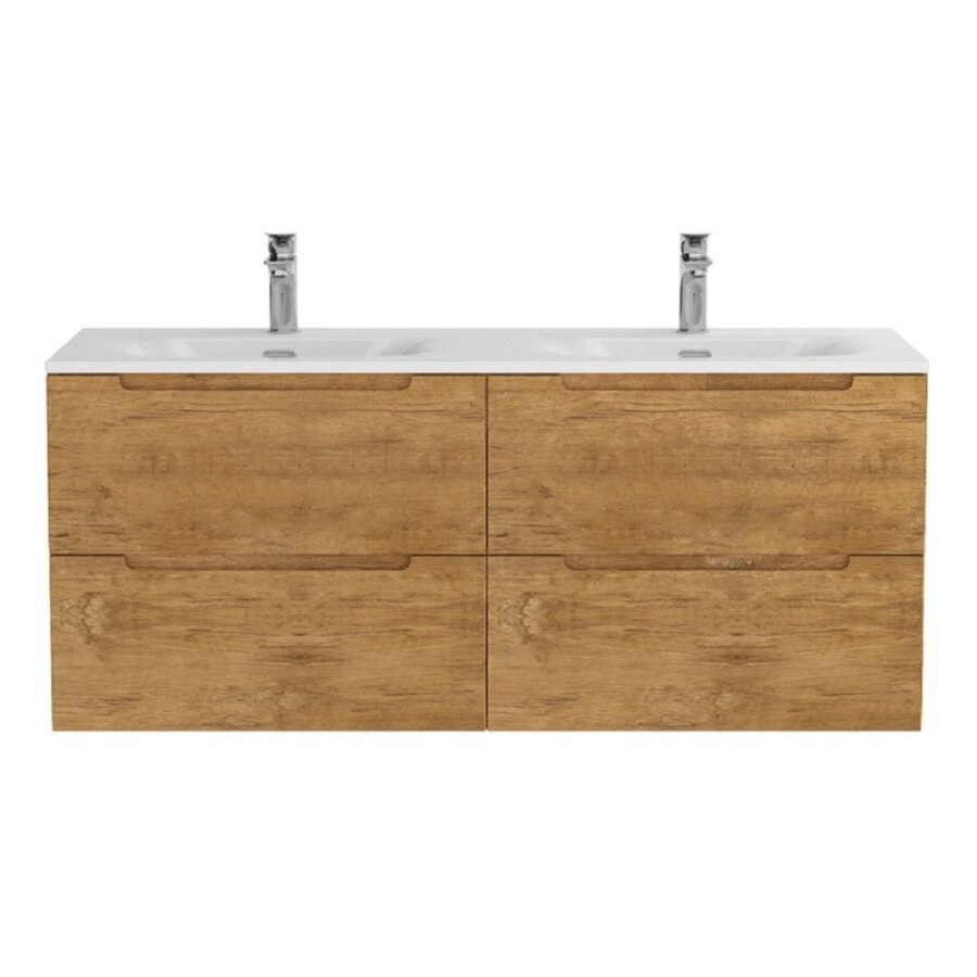 Тумба под раковину BelBagno Etna-1200-4C-SO-2-RN, 120 см, подвесная, Rovere Nature