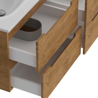 Тумба под раковину BelBagno Etna-1200-4C-SO-2-RN, 120 см, подвесная, Rovere Nature