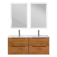 Тумба под раковину BelBagno Etna-1200-4C-SO-2-RN, 120 см, подвесная, Rovere Nature