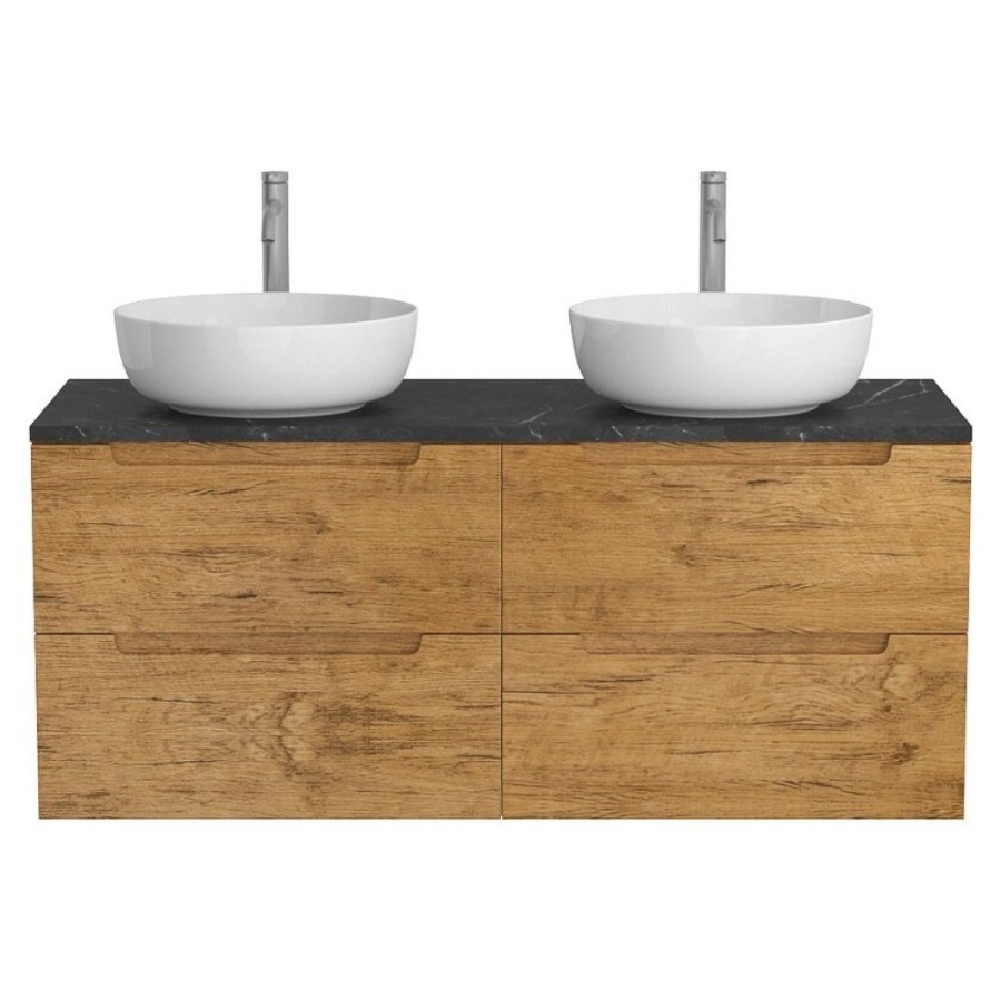 Тумба под раковину BelBagno Etna-1200-4C-SO-2-RN, 120 см, подвесная, Rovere Nature