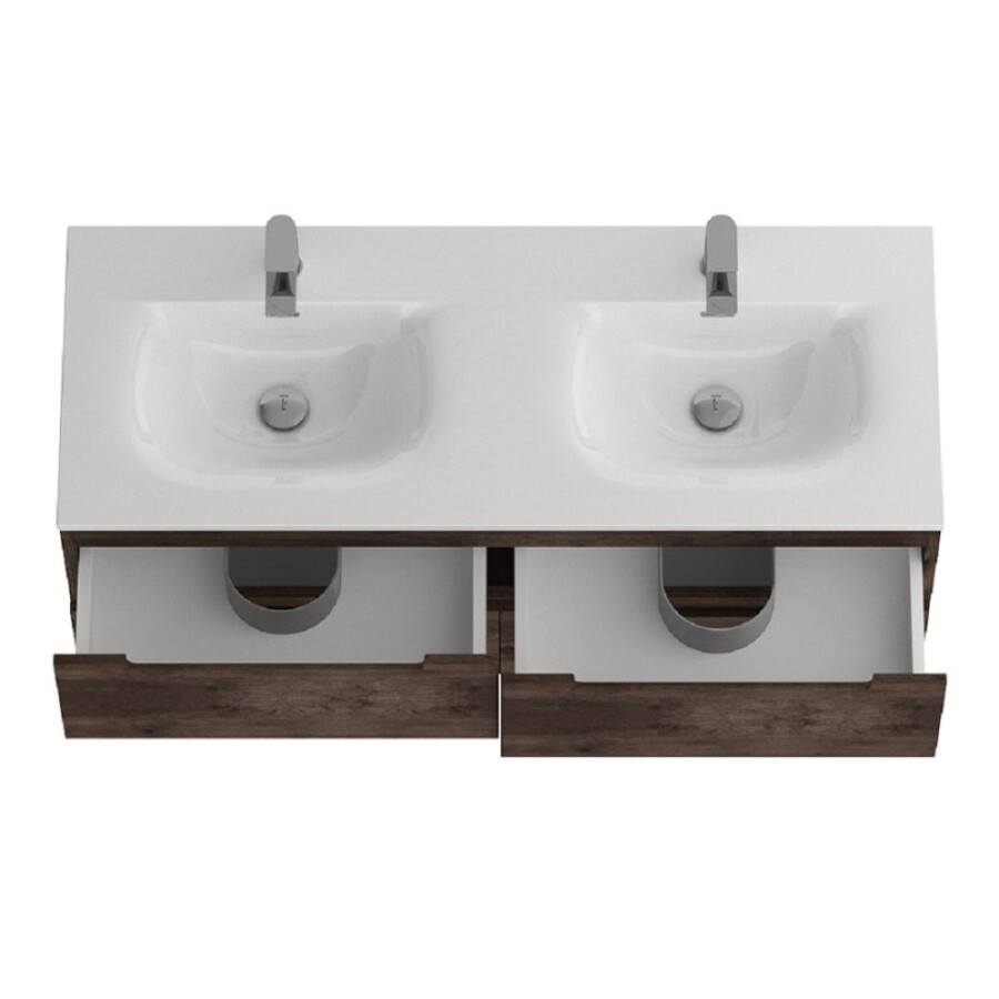 Тумба под раковину BelBagno Etna-1200-4C-SO-2-RW, 120 см, подвесная, Rovere Moro