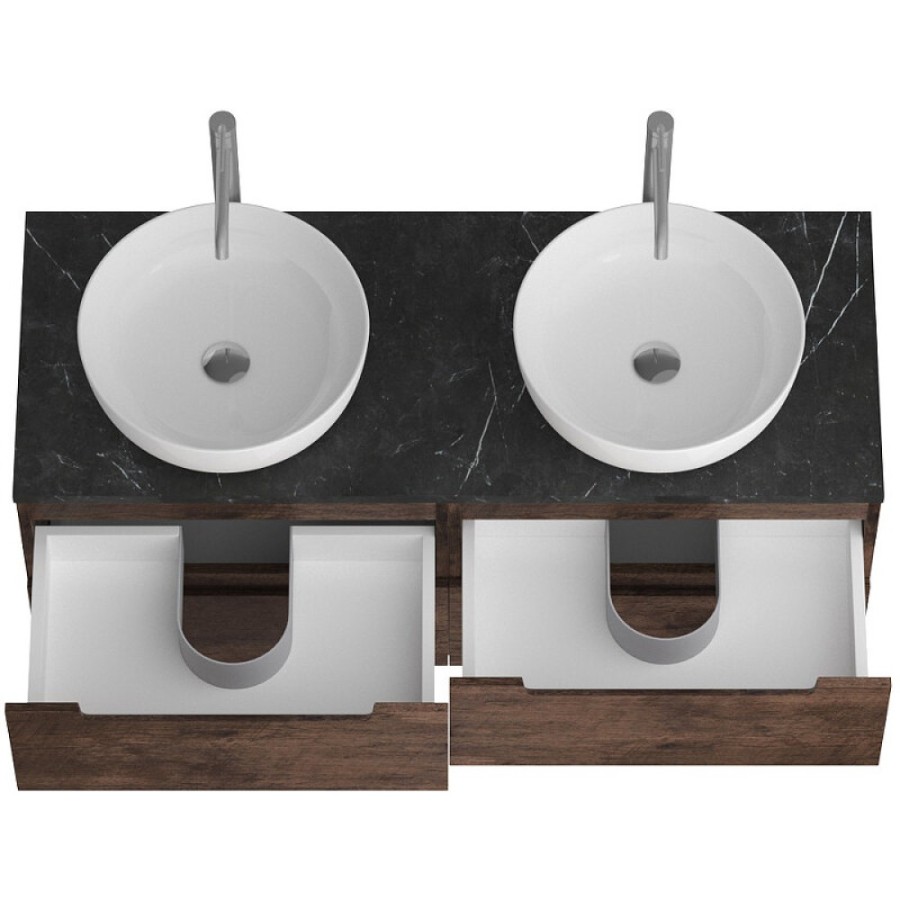 Тумба под раковину BelBagno Etna-1200-4C-SO-2-RW, 120 см, подвесная, Rovere Moro