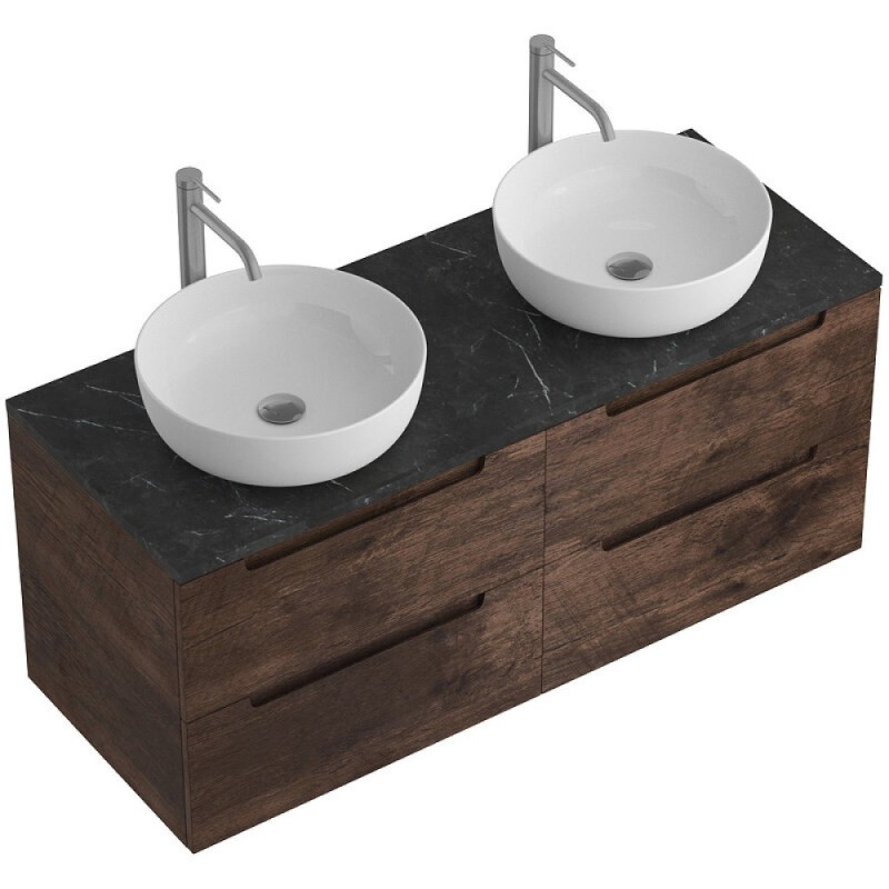 Тумба под раковину BelBagno Etna-1200-4C-SO-2-RW, 120 см, подвесная, Rovere Moro