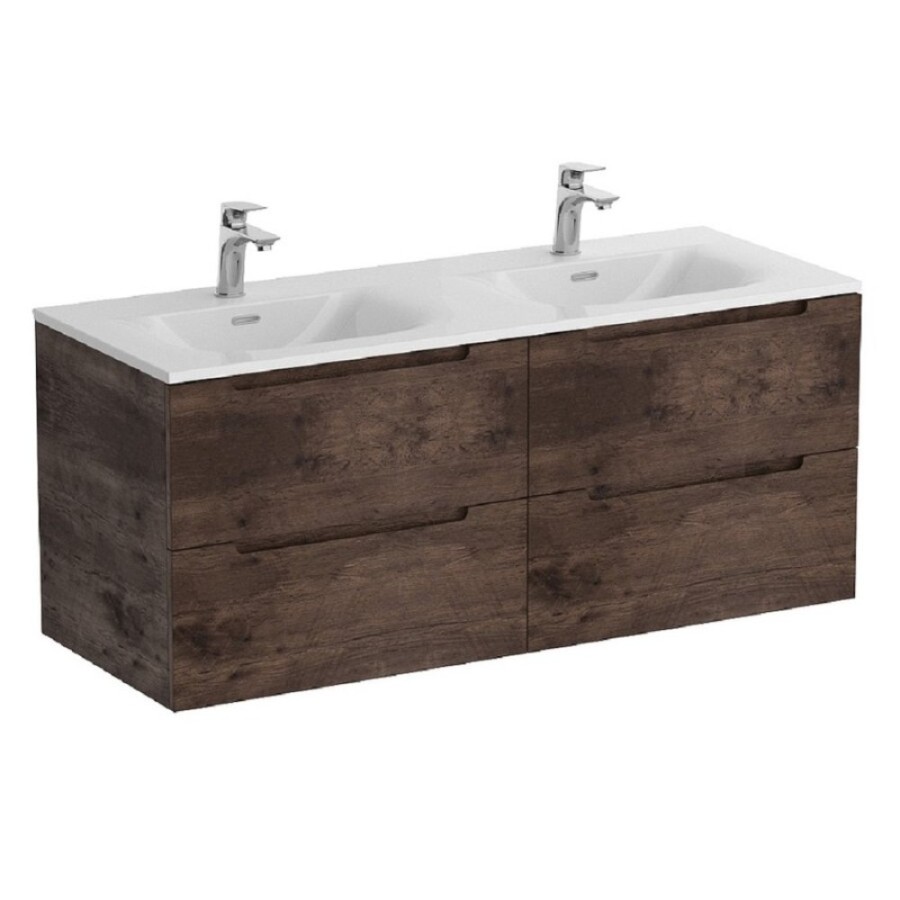 Тумба под раковину BelBagno Etna-1200-4C-SO-2-RW, 120 см, подвесная, Rovere Moro