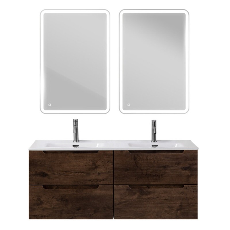 Тумба под раковину BelBagno Etna-1200-4C-SO-2-RW, 120 см, подвесная, Rovere Moro