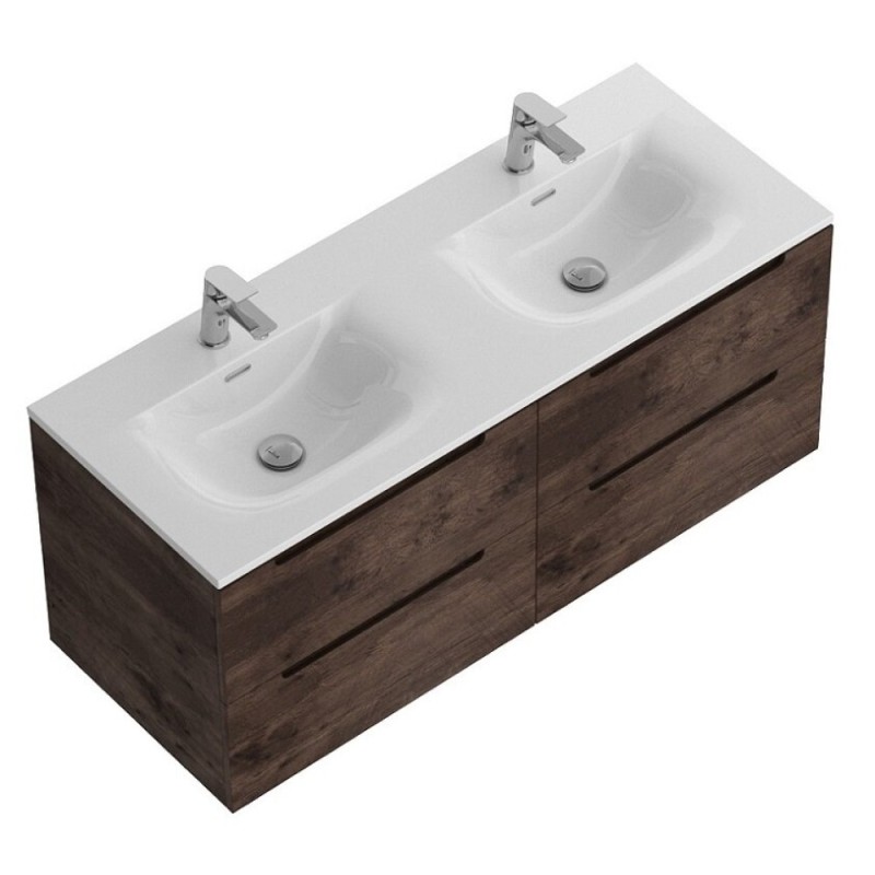Тумба под раковину BelBagno Etna-1200-4C-SO-2-RW, 120 см, подвесная, Rovere Moro