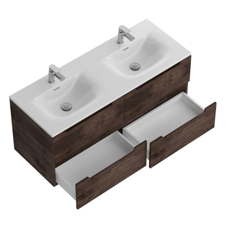 Тумба под раковину BelBagno Etna-1200-4C-SO-2-RW, 120 см, подвесная, Rovere Moro