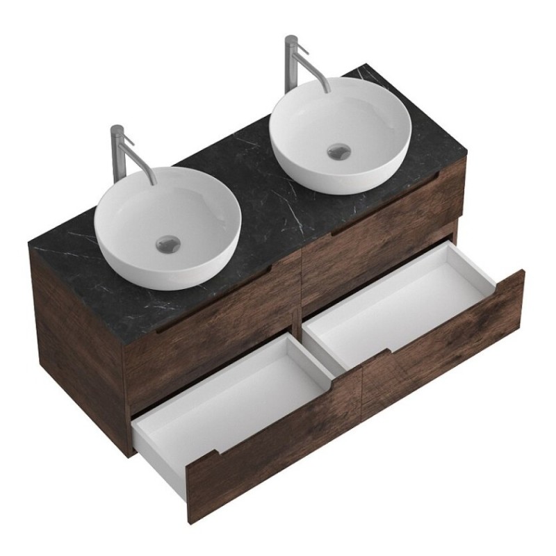 Тумба под раковину BelBagno Etna-1200-4C-SO-2-RW, 120 см, подвесная, Rovere Moro
