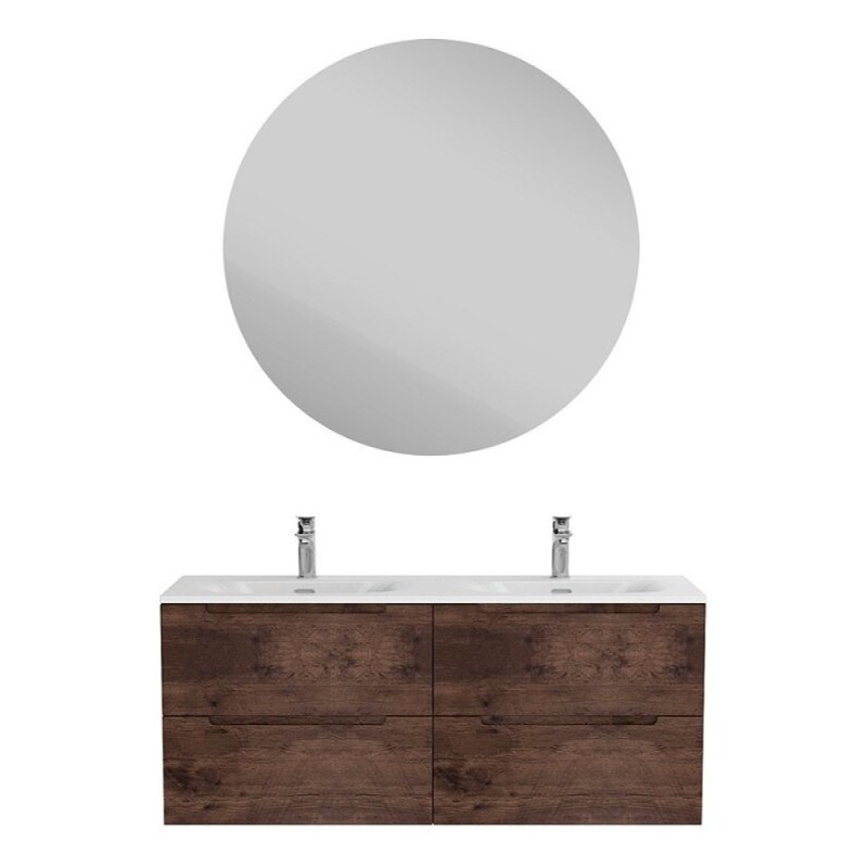 Тумба под раковину BelBagno Etna-1200-4C-SO-2-RW, 120 см, подвесная, Rovere Moro