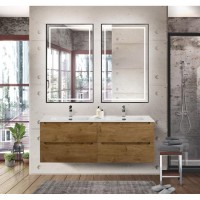 Тумба под раковину BelBagno ETNA-1400-4C-SO-2-RN, 140 см, подвесная, цвет Rovere Nature