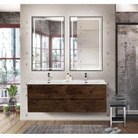 Тумба под раковину BelBagno ETNA-1400-4C-SO-2-RW, 140 см, подвесная, цвет Rovere Moro