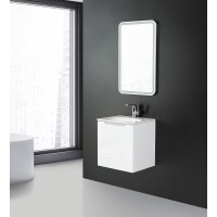 Тумба под раковину BelBagno Etna 50, подвесная, цвет Bianco Lucido, Etna-500-1C-SO-BL-P
