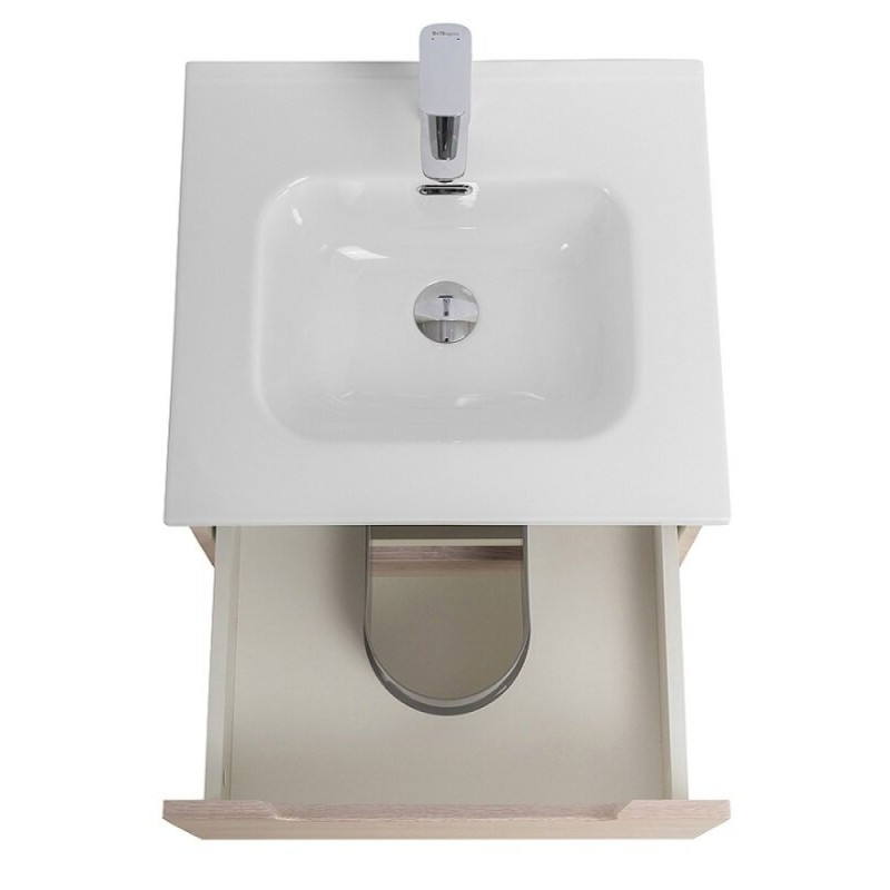 Тумба под раковину BelBagno Etna-500-2C-SO-RG, 50 см, подвесная, Rovere Grigio