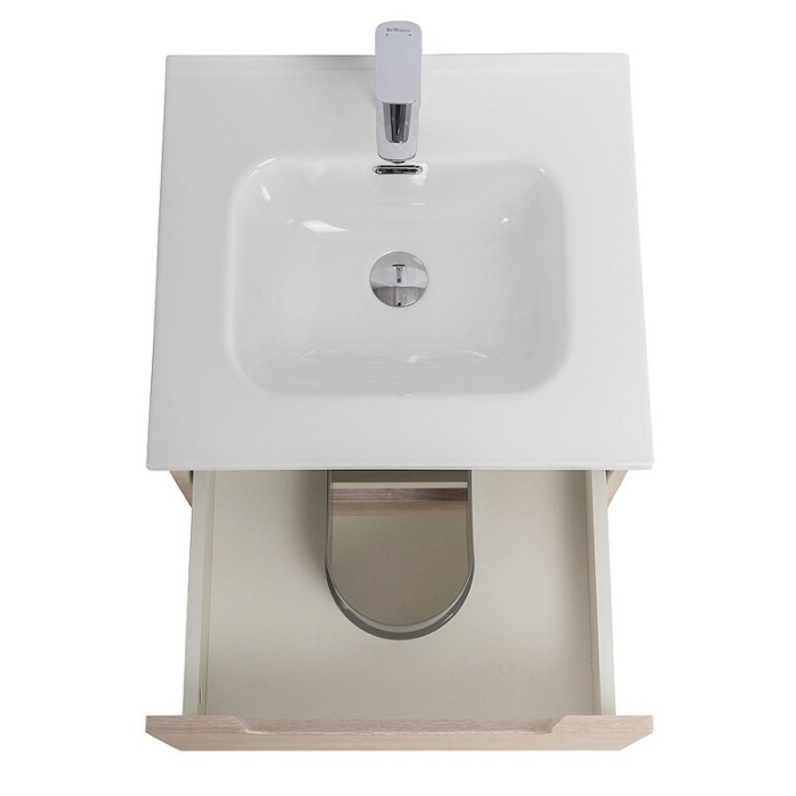 Тумба под раковину BelBagno Etna-500-2C-SO-RG, 50 см, подвесная, Rovere Grigio