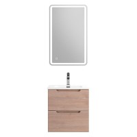 Тумба под раковину BelBagno Etna-500-2C-SO-RG, 50 см, подвесная, Rovere Grigio