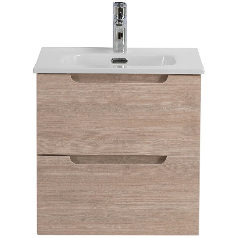 Тумба под раковину BelBagno Etna-500-2C-SO-RG, 50 см, подвесная, Rovere Grigio