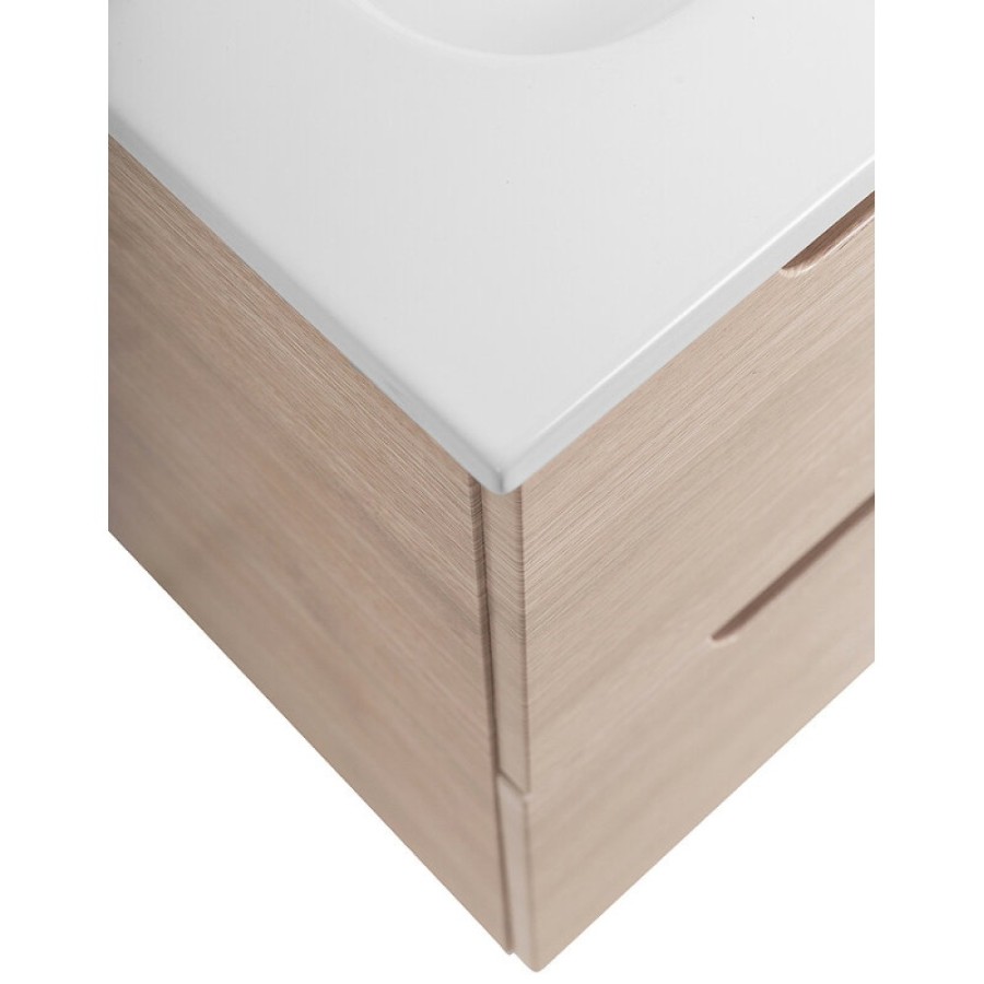 Тумба под раковину BelBagno Etna-500-2C-SO-RG, 50 см, подвесная, Rovere Grigio