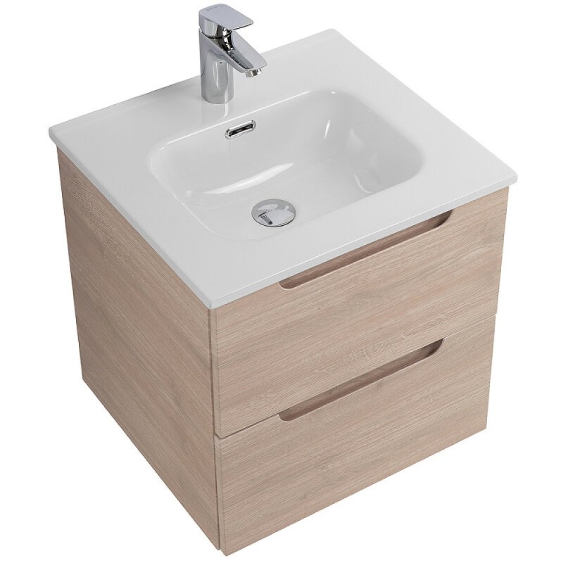Тумба под раковину BelBagno Etna-500-2C-SO-RG, 50 см, подвесная, Rovere Grigio