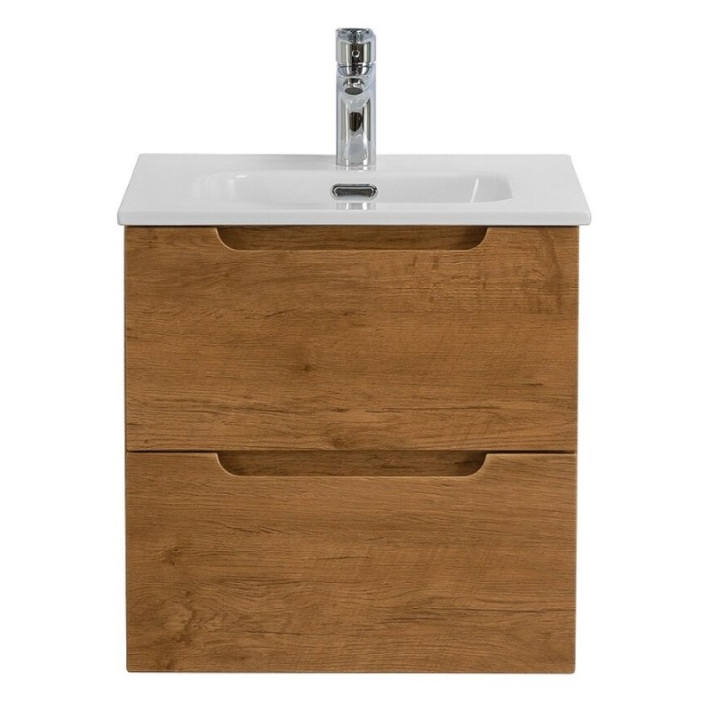 Тумба под раковину BelBagno Etna-500-2C-SO-RN, 50 см, подвесная, Rovere Nature